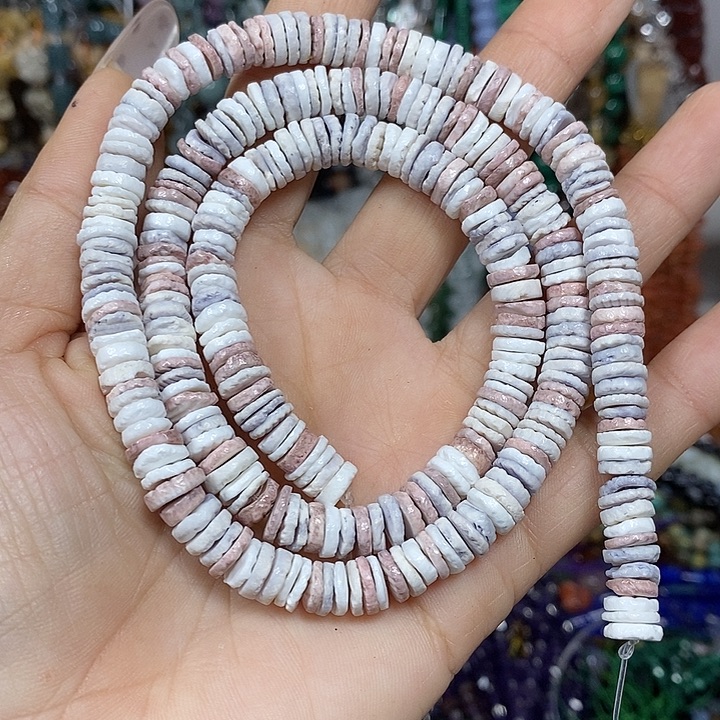 玛瑙/玉髓未镶嵌珠宝半成品贝贝绕手3圈卡8mm