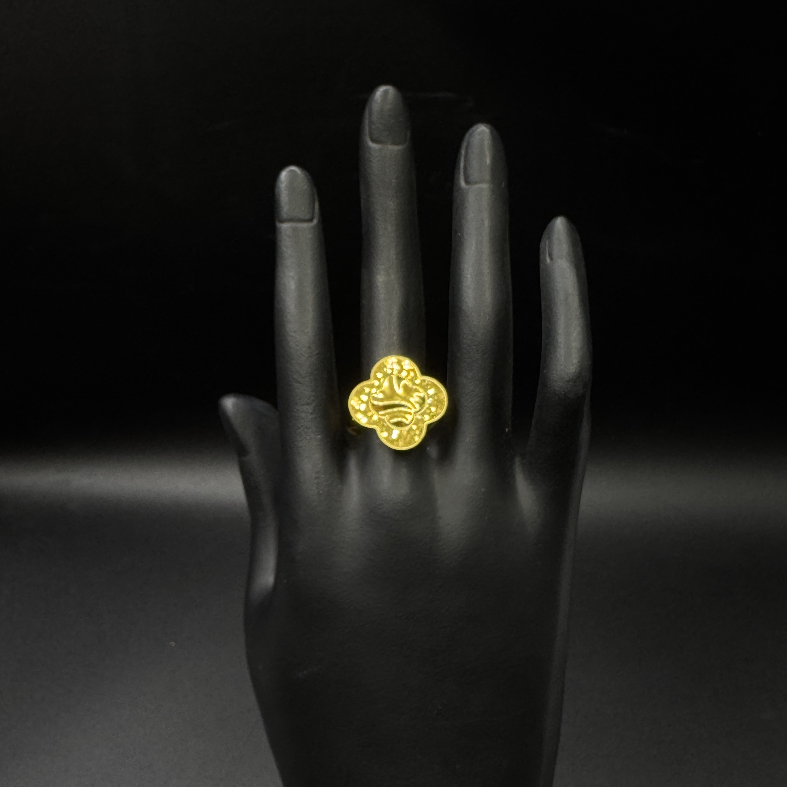 娅然黄金   5.94g足金   戒指