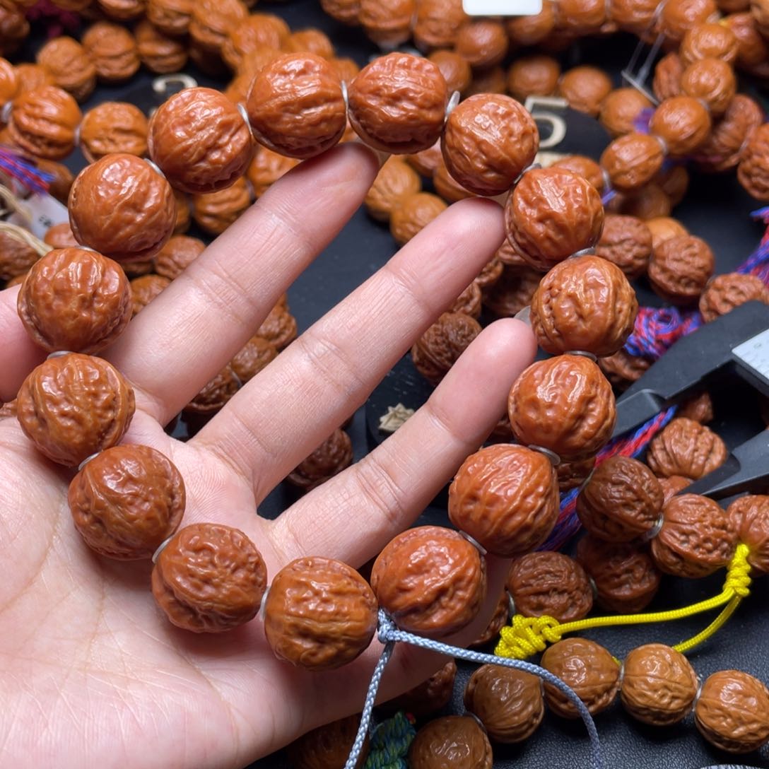 文玩核桃手串桃心111
