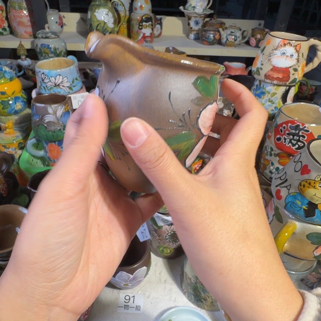 紫砂景德镇手工陶瓷釉下彩正品113