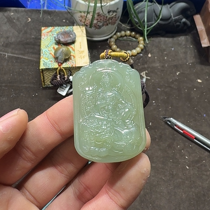 未镶嵌和田玉挂件