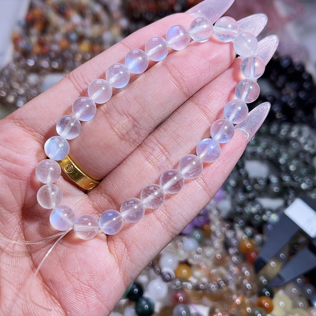 水晶手链未镶嵌蓝月光7