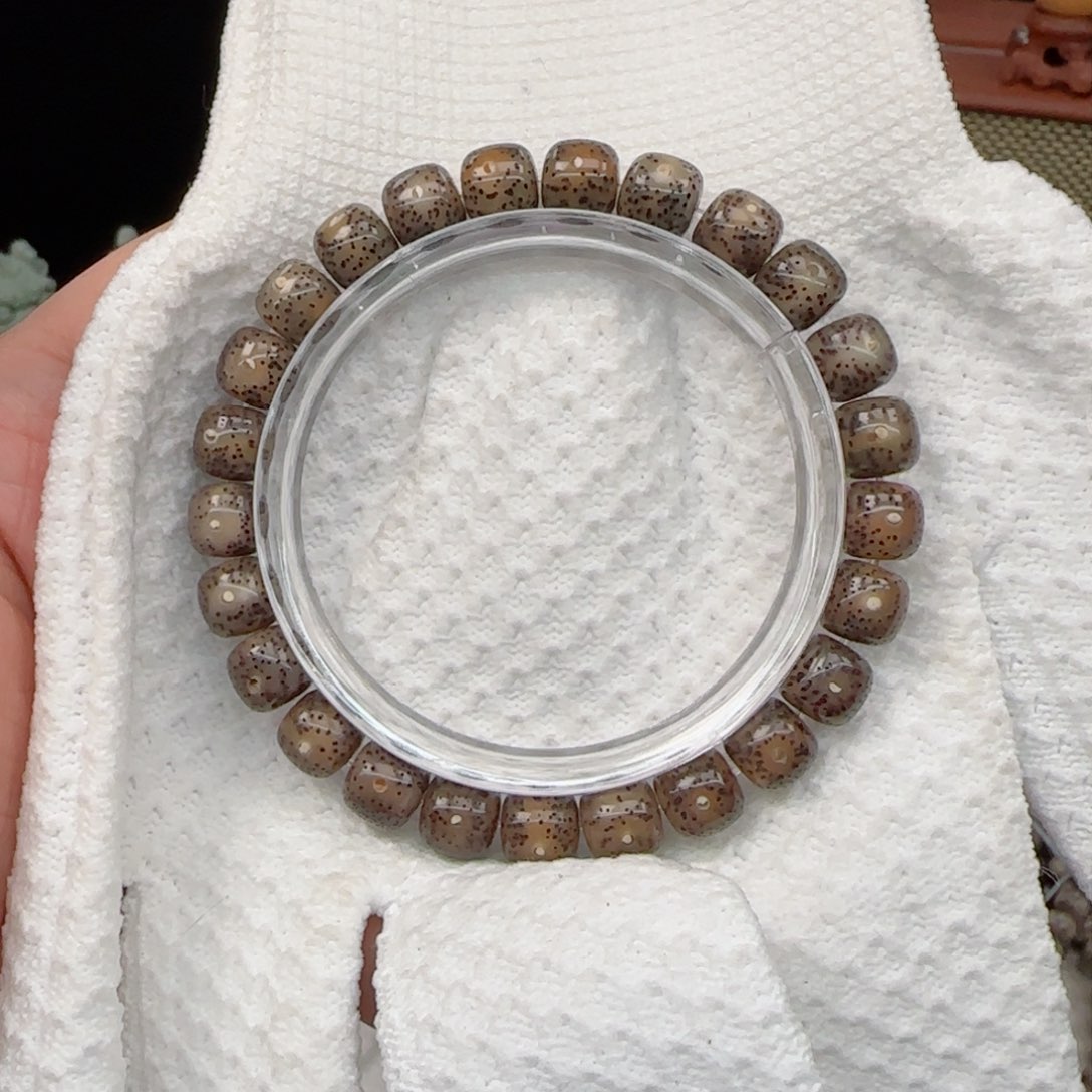 星月菩提手串冰糖火烧云9*8