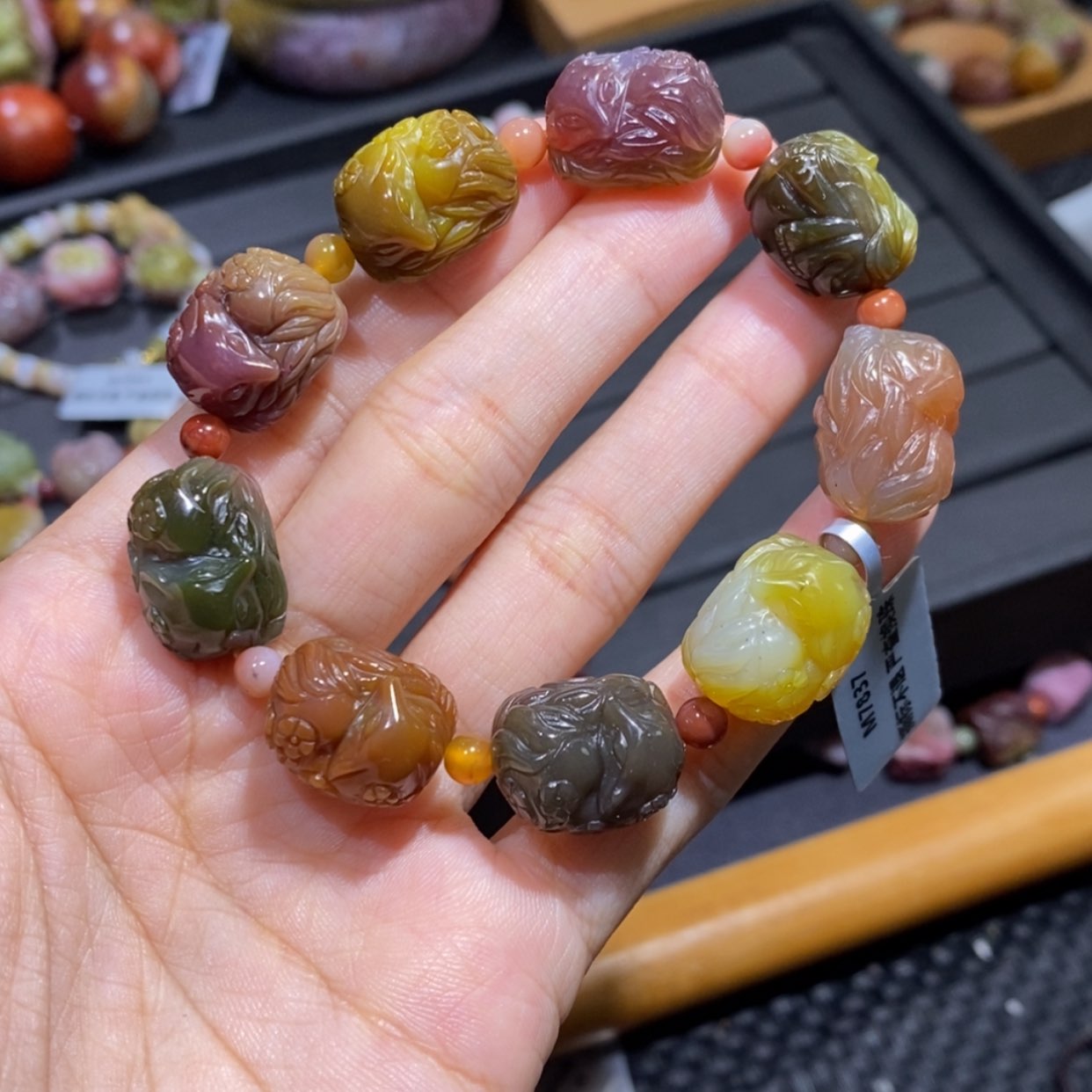 【闪购商品】未镶嵌手链玛瑙/玉髓盐源玛瑙