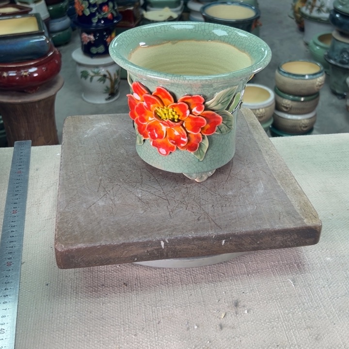 泳坤堂石湾盆陶瓷