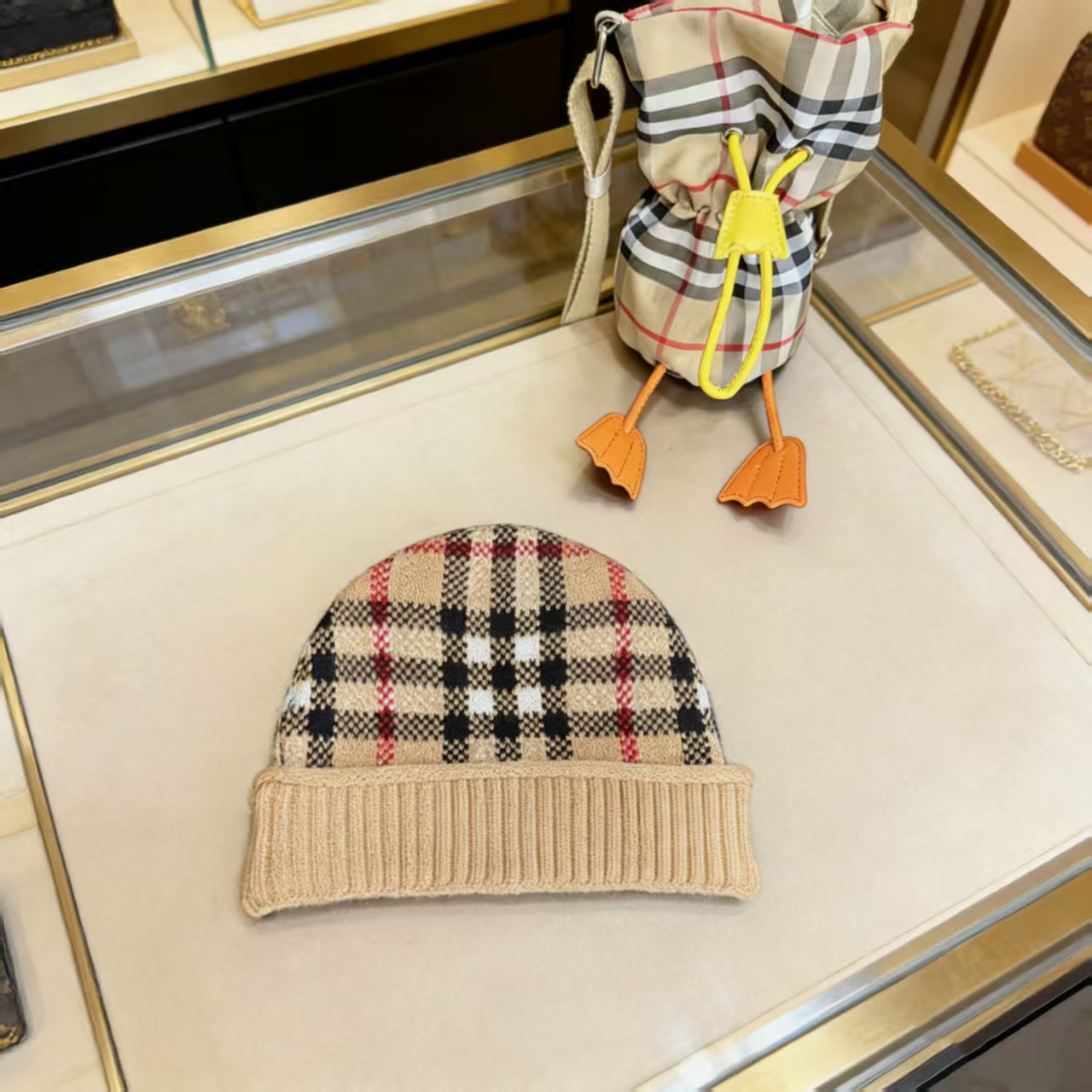 多色提花针织帽子秋冬新款男女童毛衣宝宝儿童新款