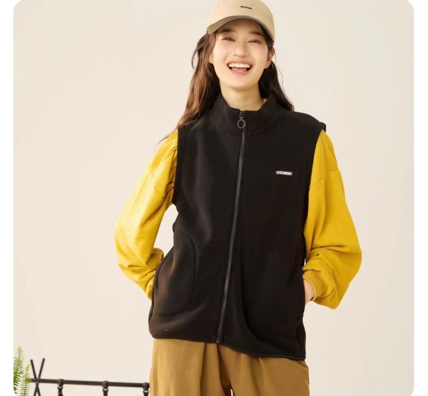 【憨豆专属】3303男女款马甲