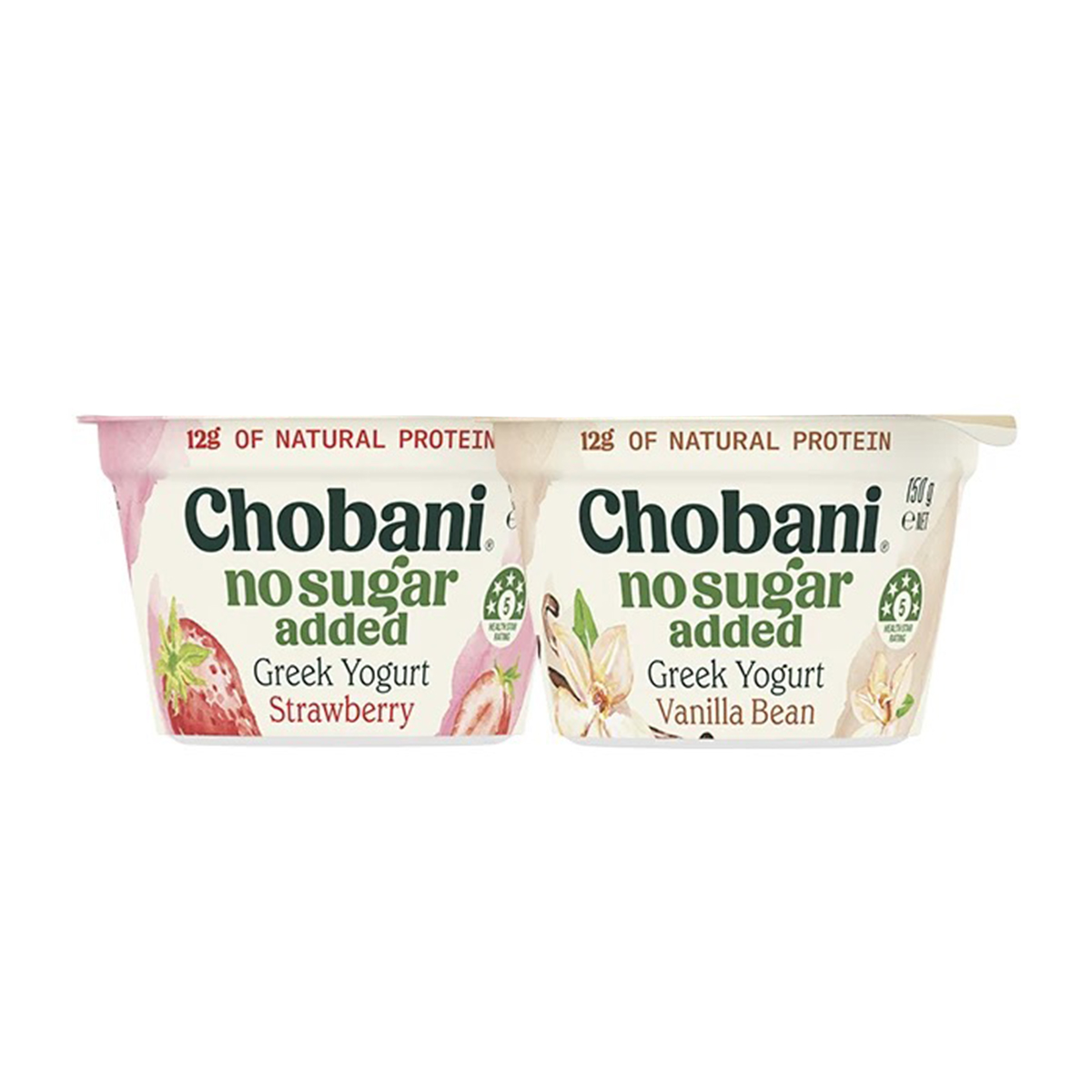 （12.17到期）四杯随机发希腊式香草草莓风味发酵乳（0蔗糖杯装）150g