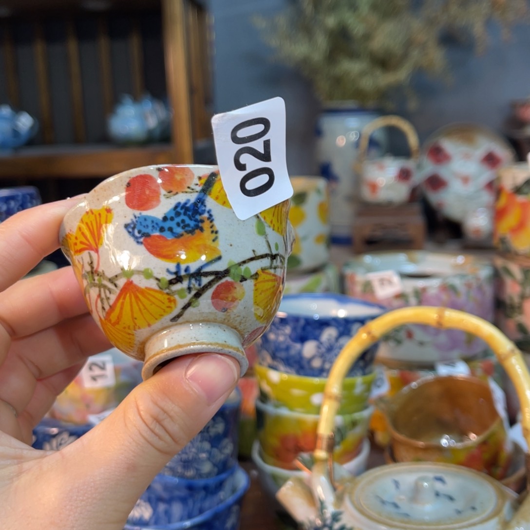 杯素浅陶瓷手工手绘