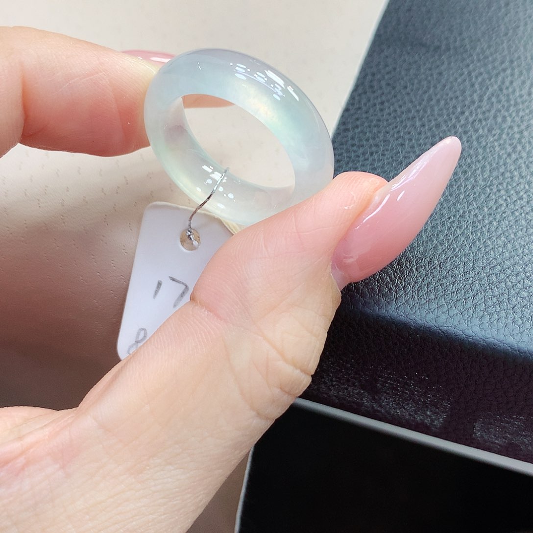 未镶嵌戒指翡翠17号