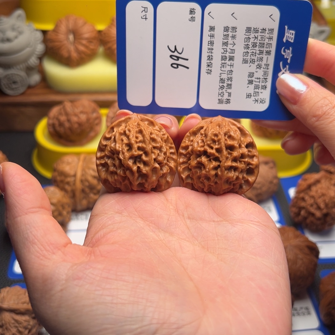 吊坠文玩核桃366玄月35尺