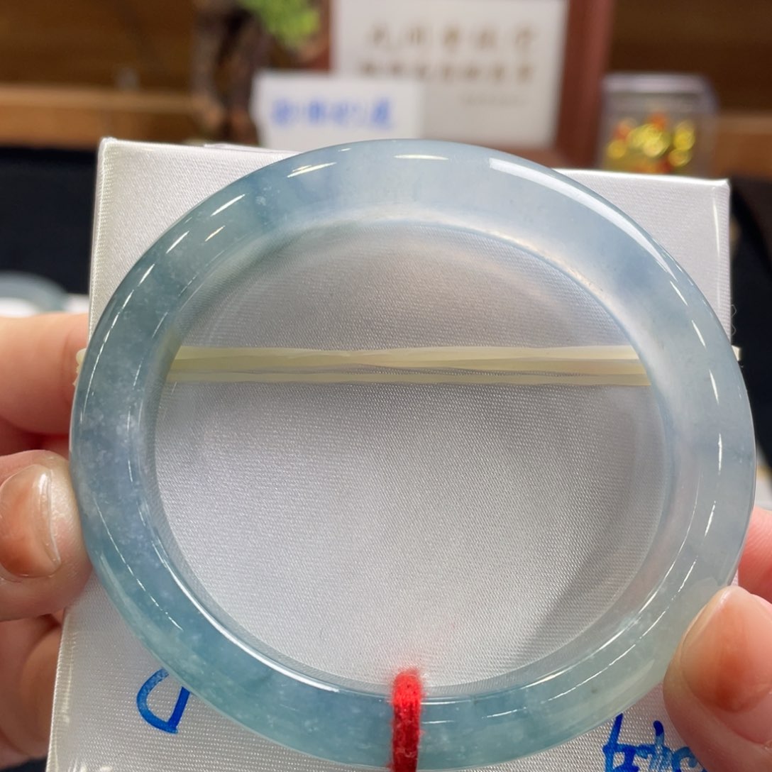 翡翠手镯未镶嵌57.7 贵妃