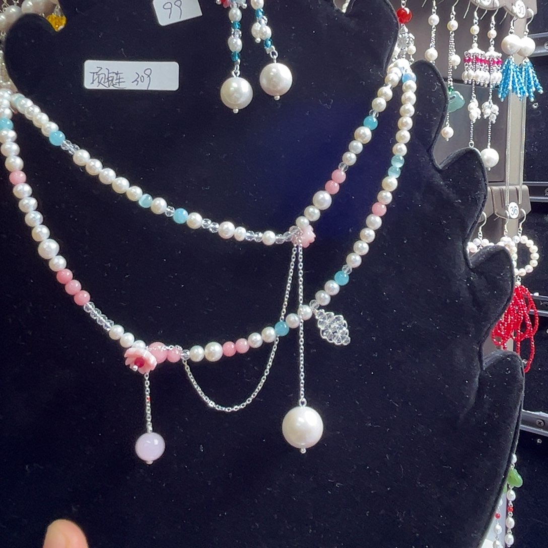 玉***925银博雅手作S925纯银耳饰