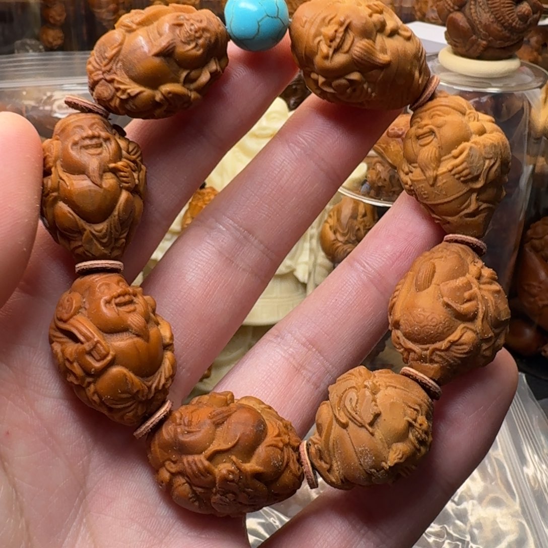 橄榄核手串/手链练手