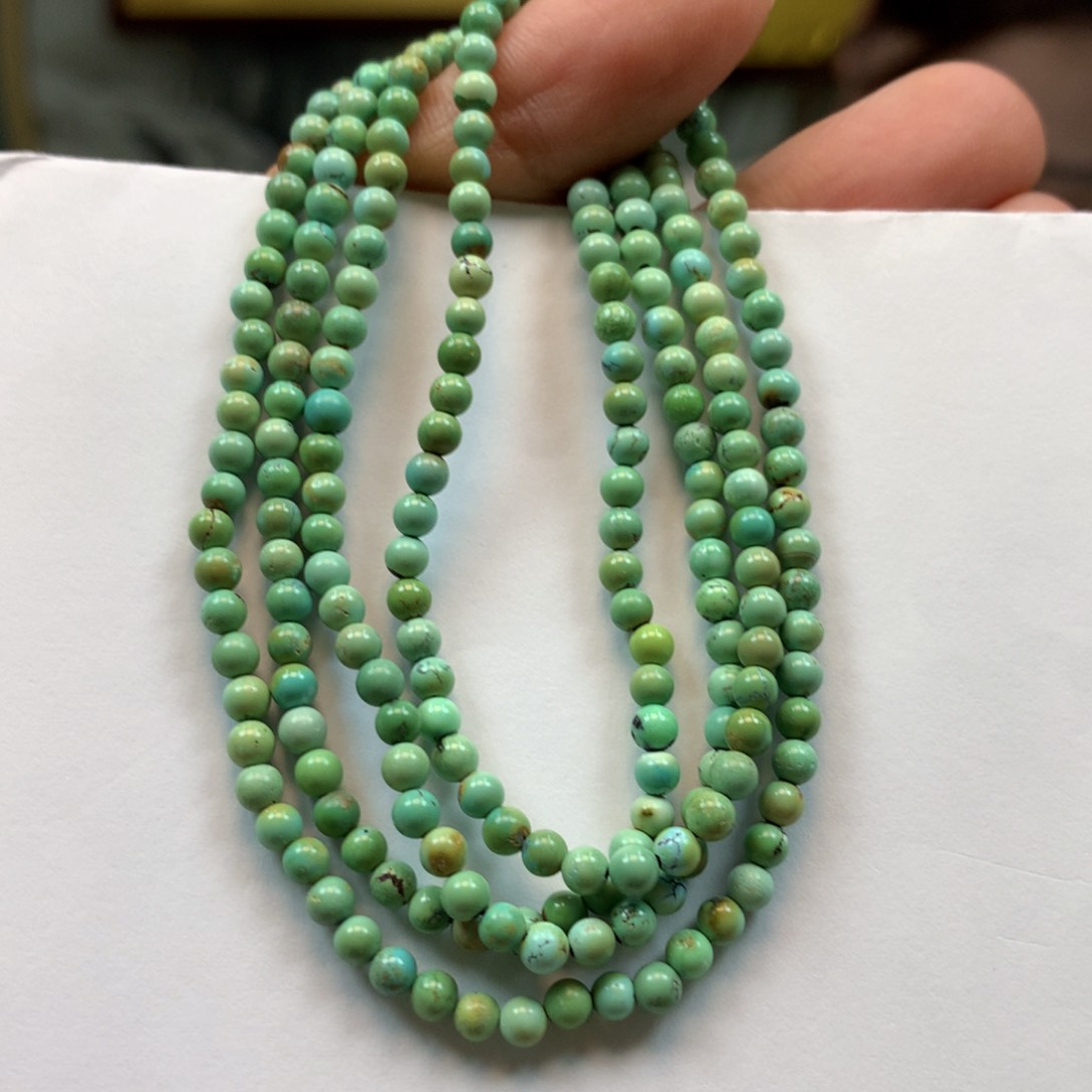 绿松石长链未镶嵌