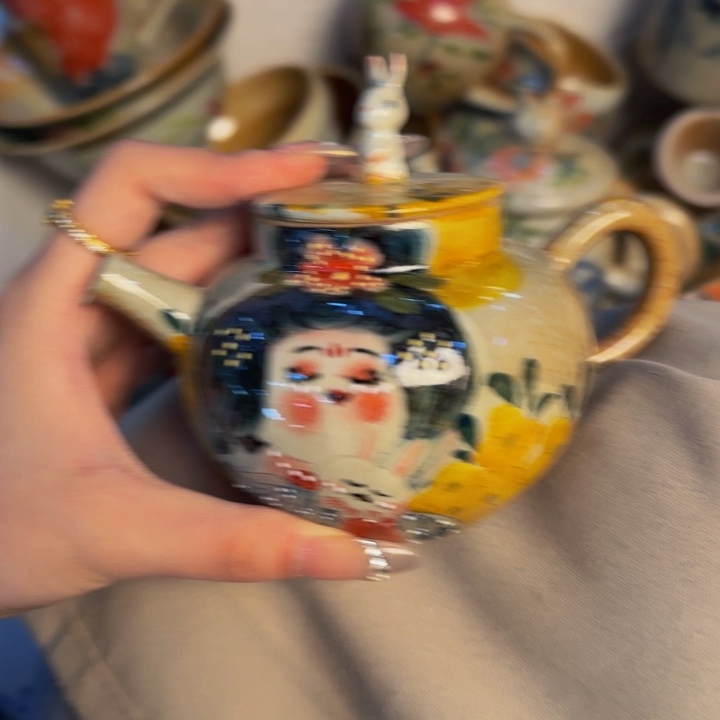 瓷片景德镇手工手绘陶瓷