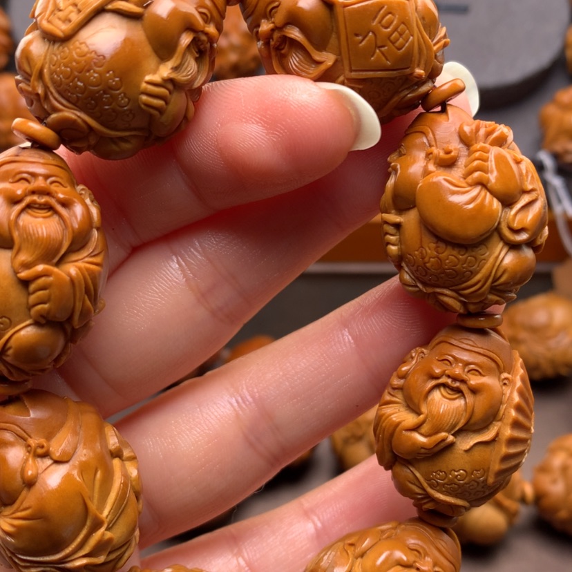 【闪购商品】橄榄核手串/手链濮****司橄榄核