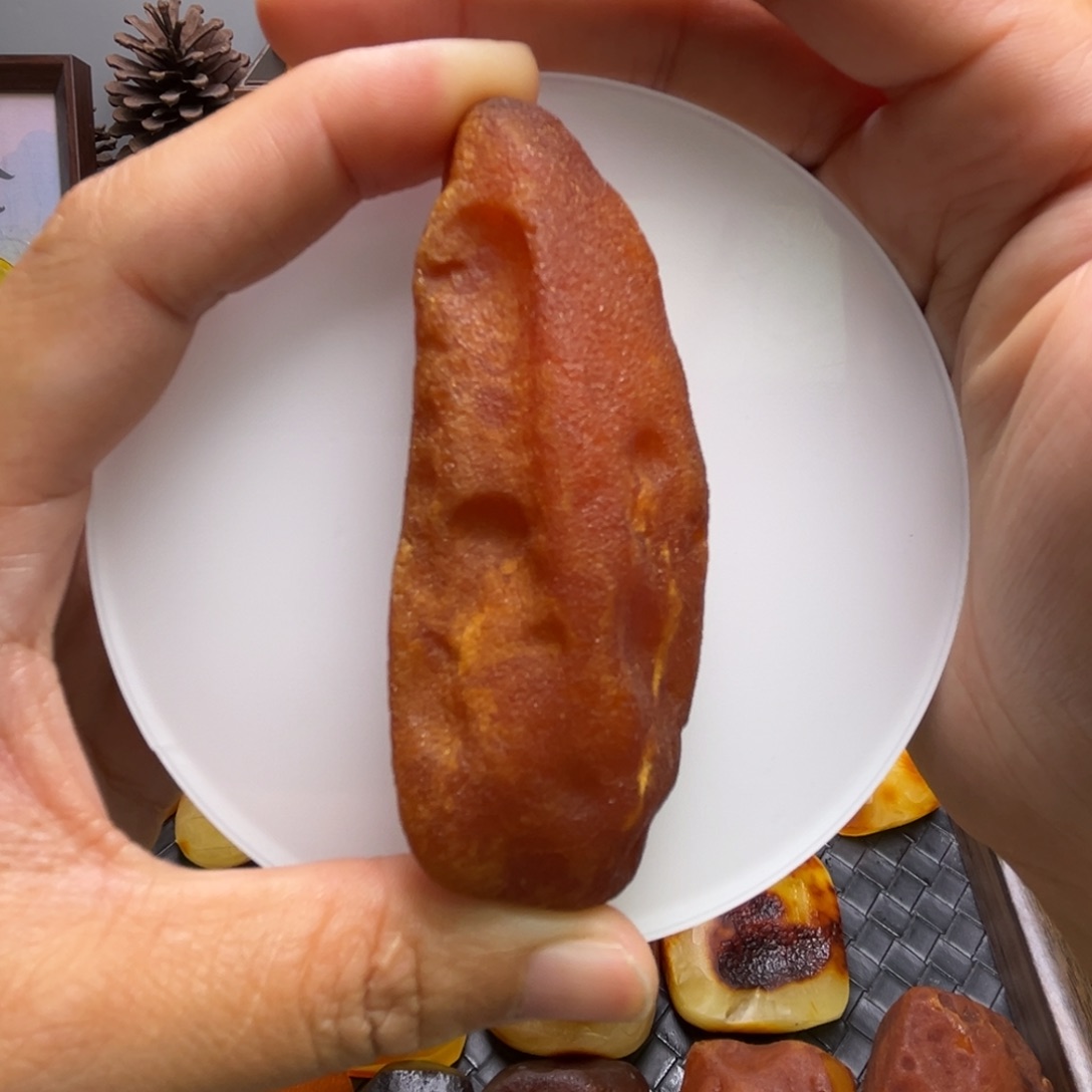 老***发定制琥珀未镶嵌琥珀蜜蜡原石定制