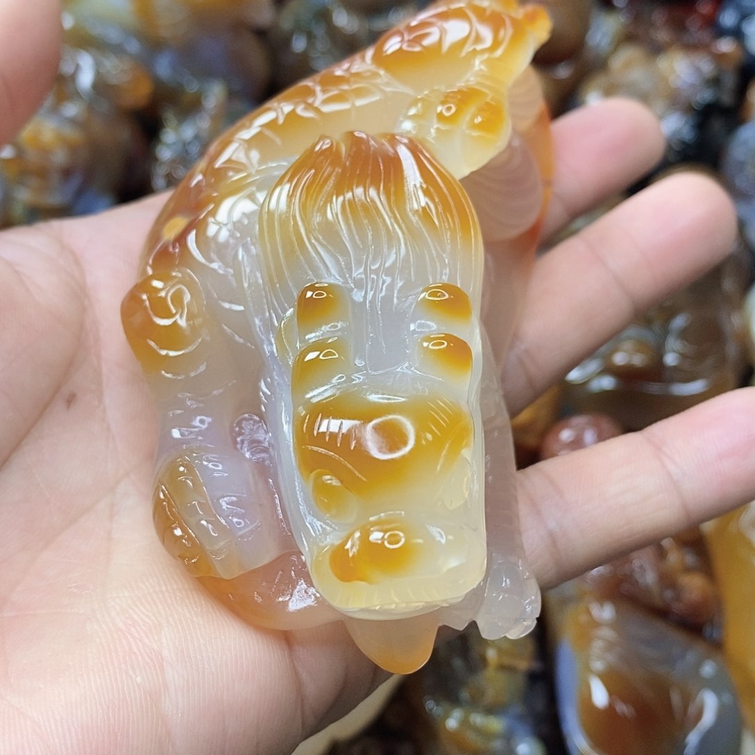 玛瑙/玉髓摆件未镶嵌