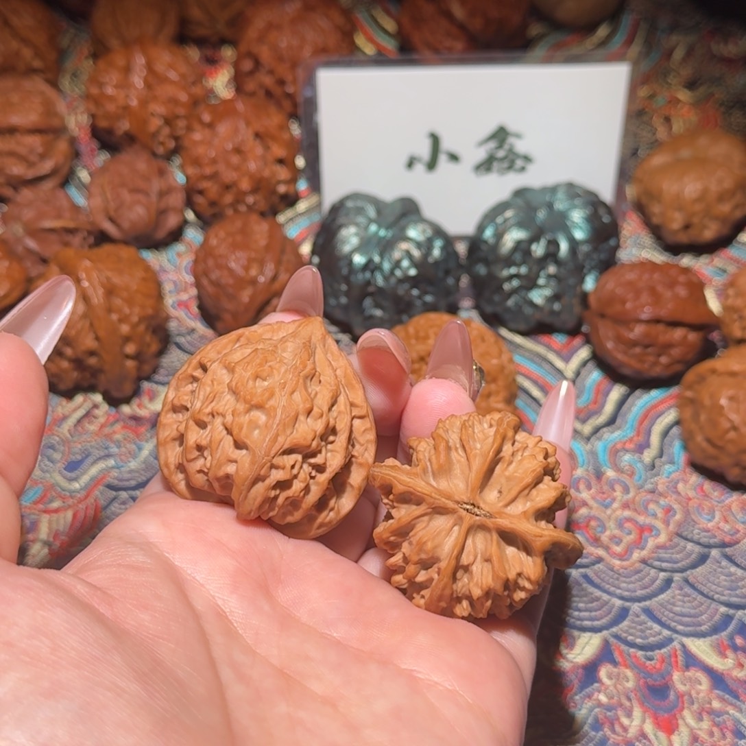 把件文玩核桃127号39房山一代灯笼文玩核桃