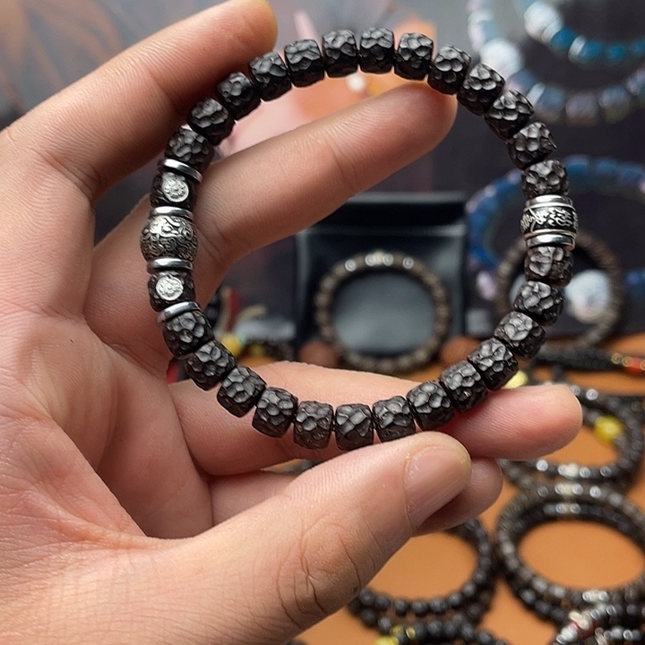 手串椰蒂8无相貔貅上上签，核桃