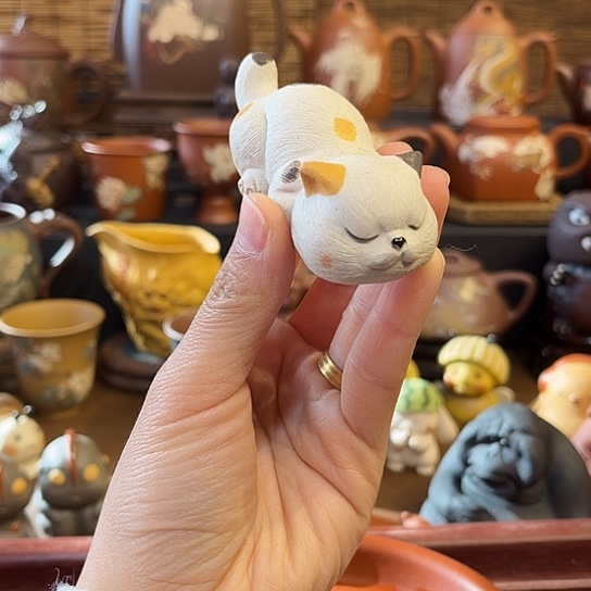 紫砂茶杯紫砂茶宠
