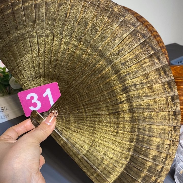 金丝楠自**翔金丝楠木扇子