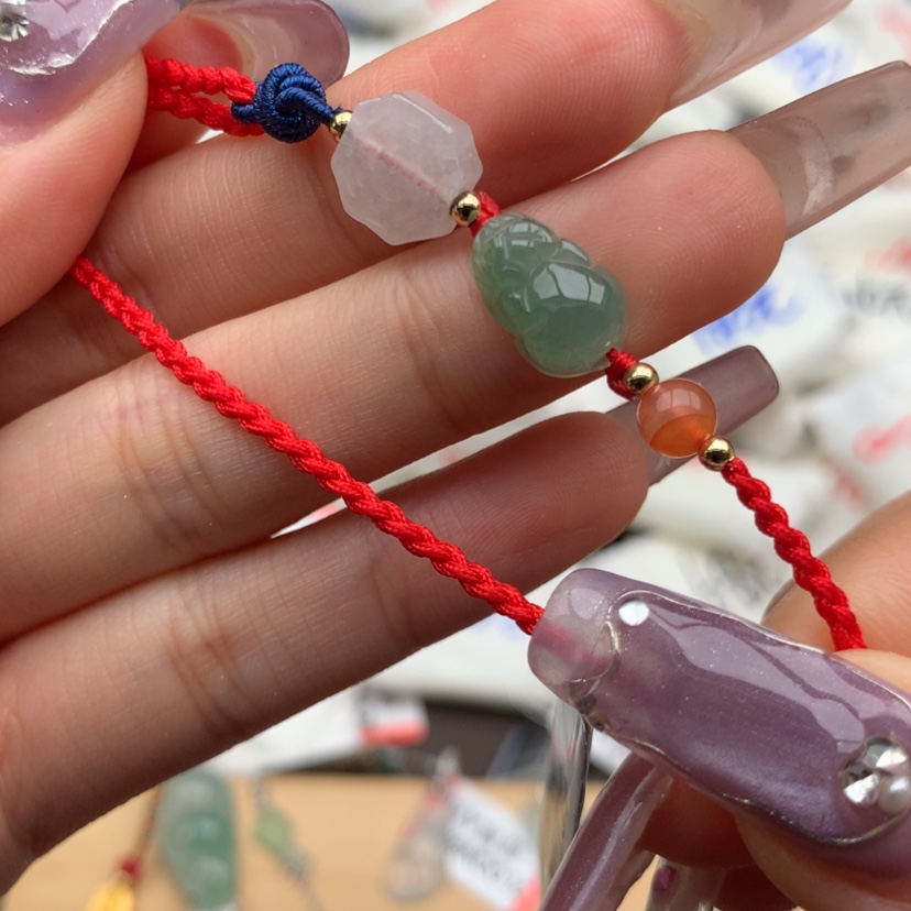 【闪购商品】翡翠手绳未镶嵌一