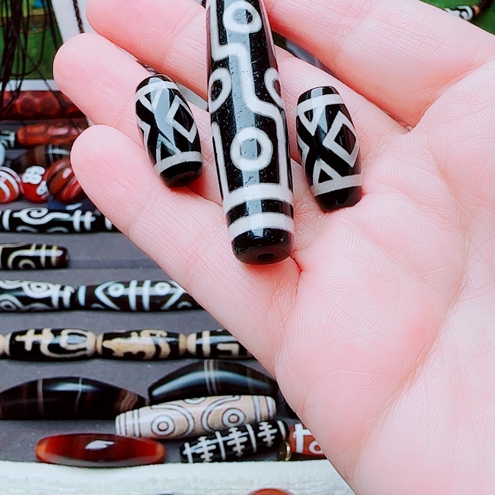 往***头玛瑙/玉髓合金珠宝半成品