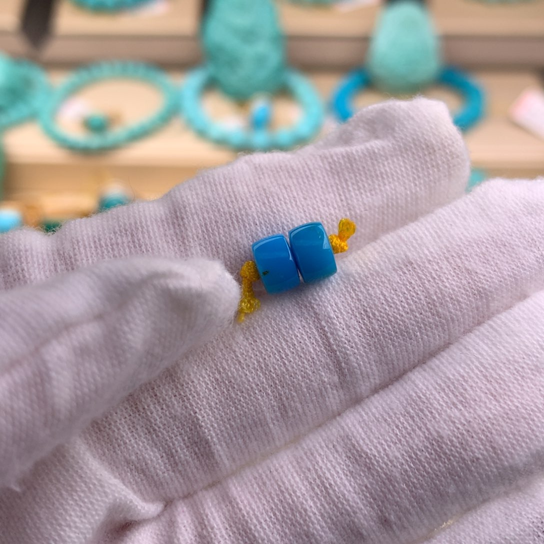 绿松石珠宝奇石未镶嵌爱***赢