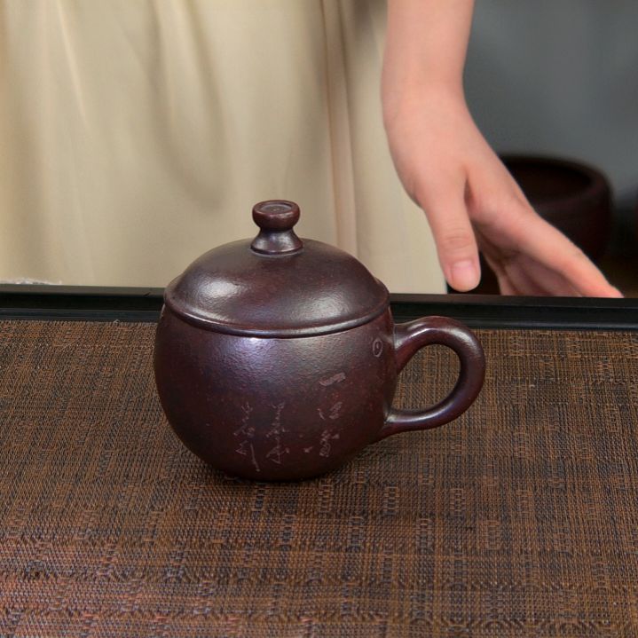 茶杯紫砂高货放漏