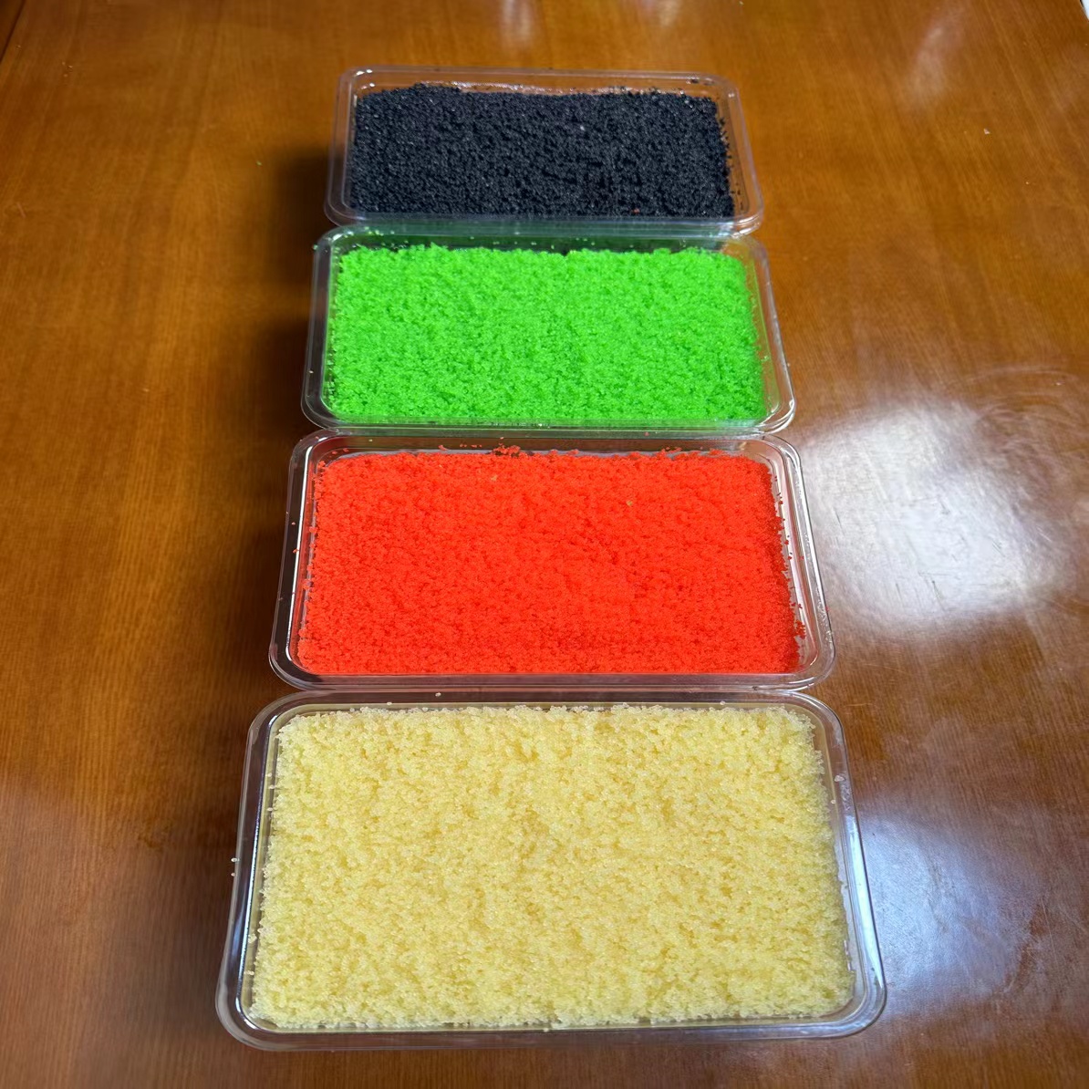 龙泽四色小颗粒鱼籽（草莓味是大红色），清爽爆珠，顺丰包邮