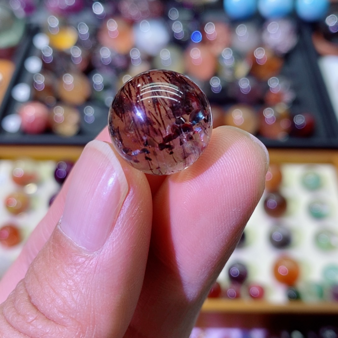 水晶单珠，未镶嵌