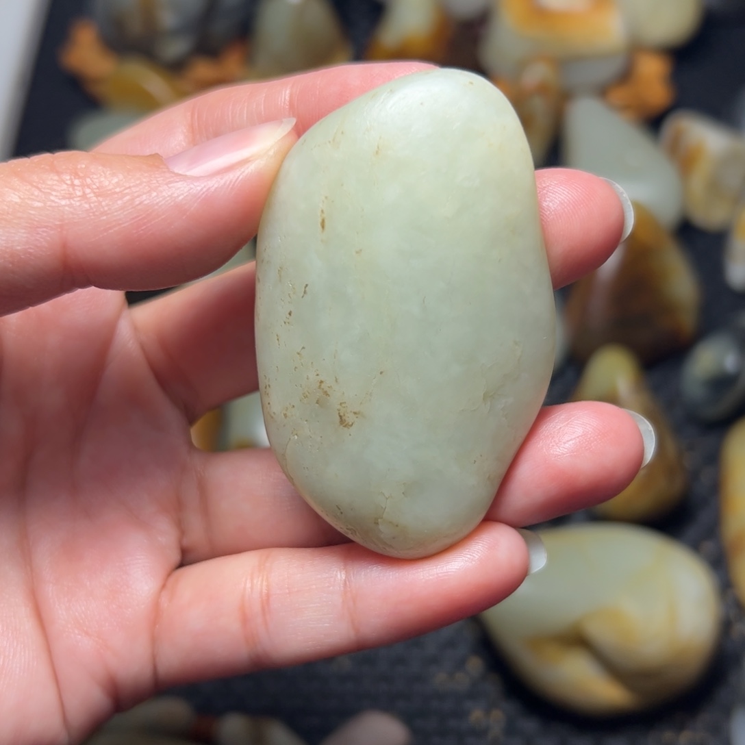 和田玉未镶嵌挂件7