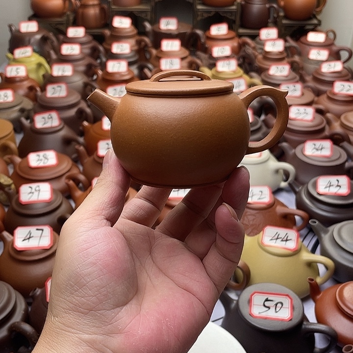 茶壶紫砂微瑕半手工