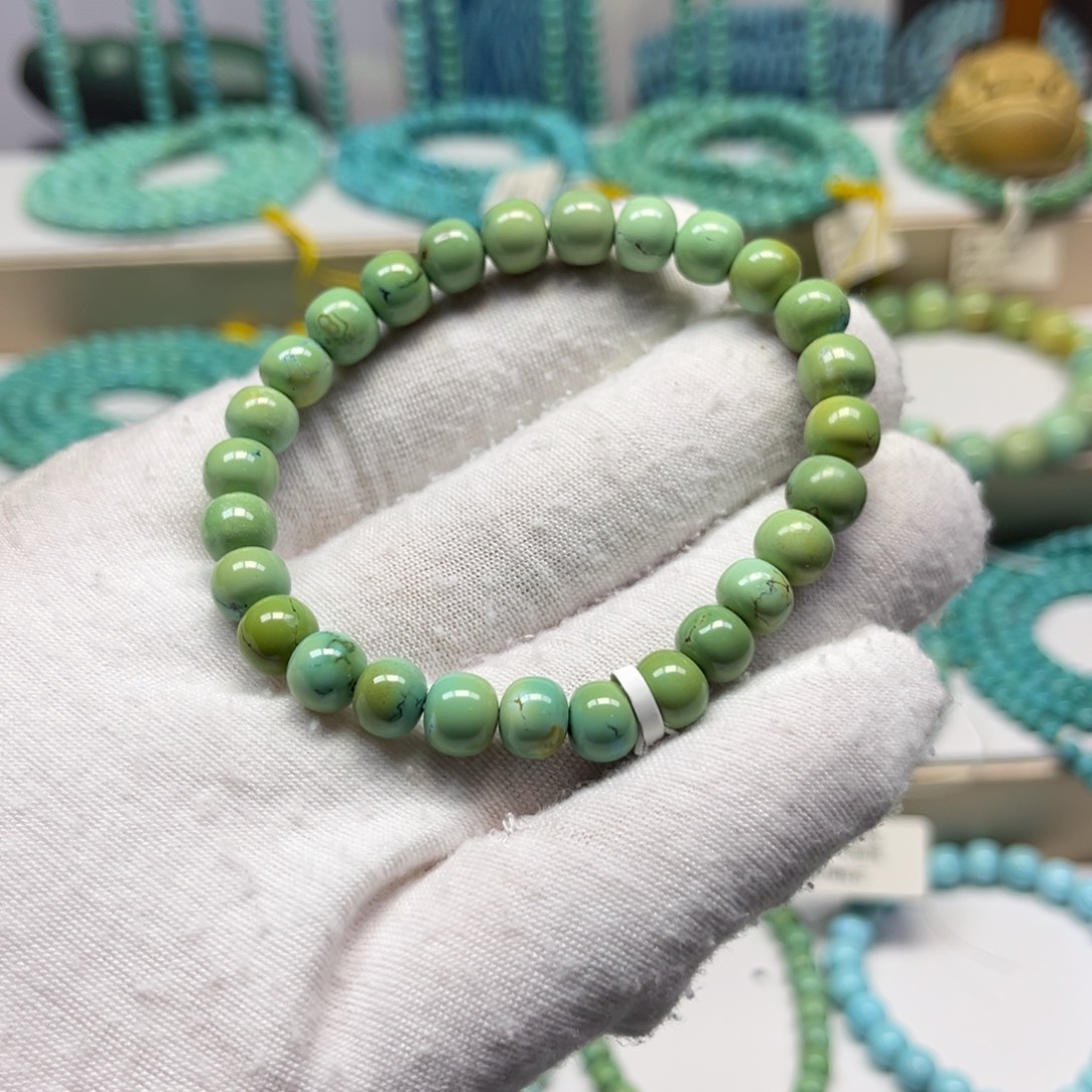 绿松石未镶嵌手链