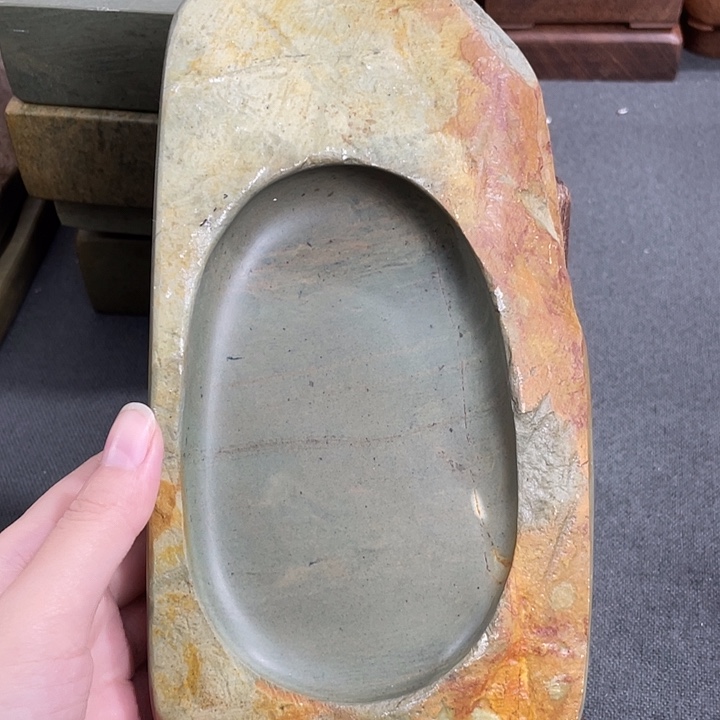 广东肇庆原石端砚