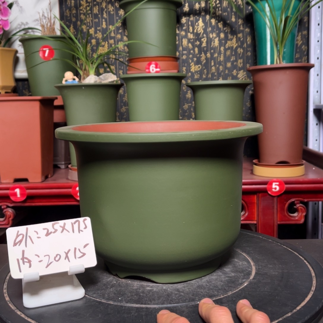 紫砂花盆紫砂花盆