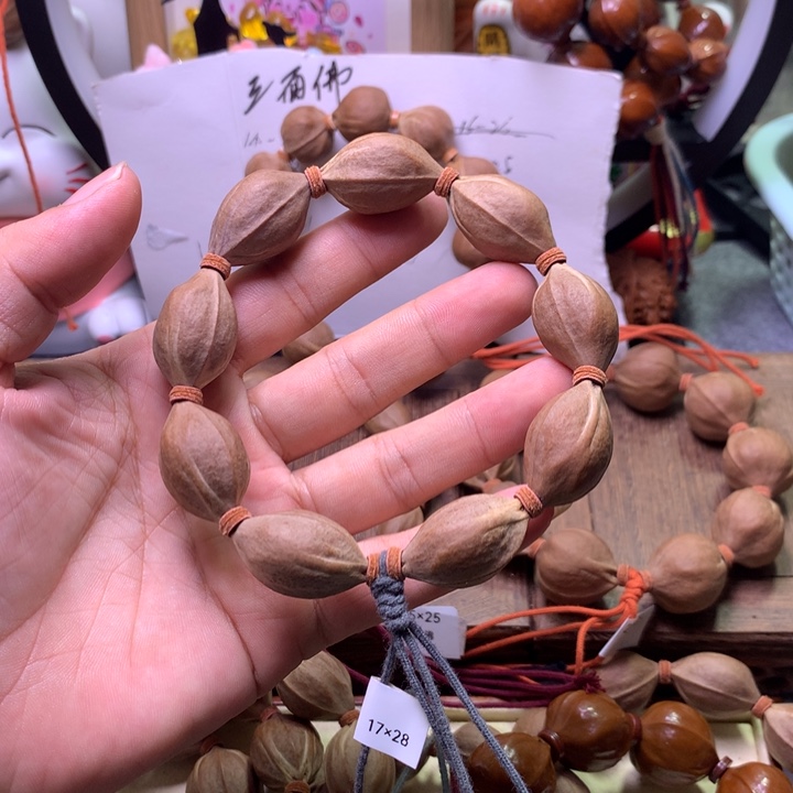 橄榄核手串/手链梅林铁核17/28