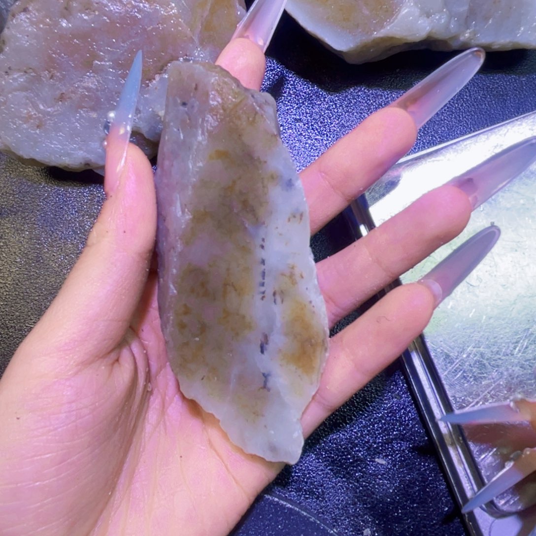 未镶嵌和田玉珠宝半成品