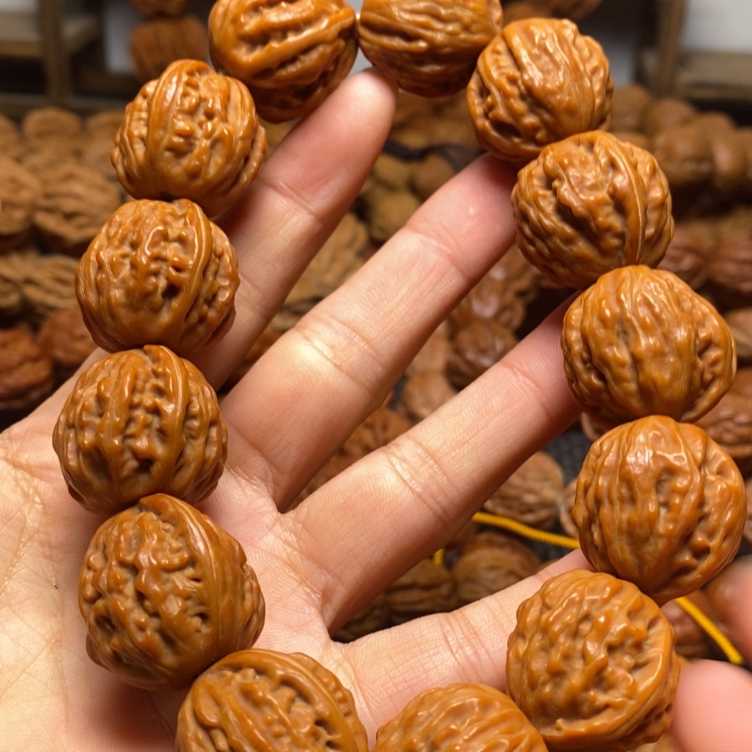 手串文玩核桃粗筋手串