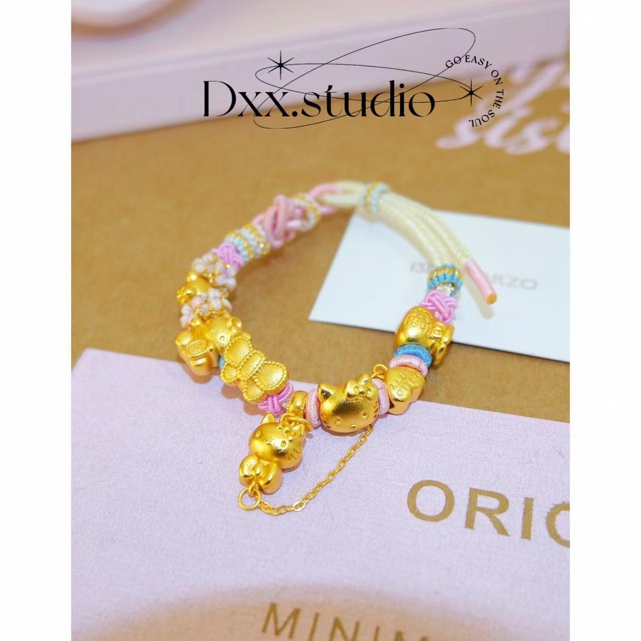 铜合金锆石手链 小众设计百搭ins手链52181