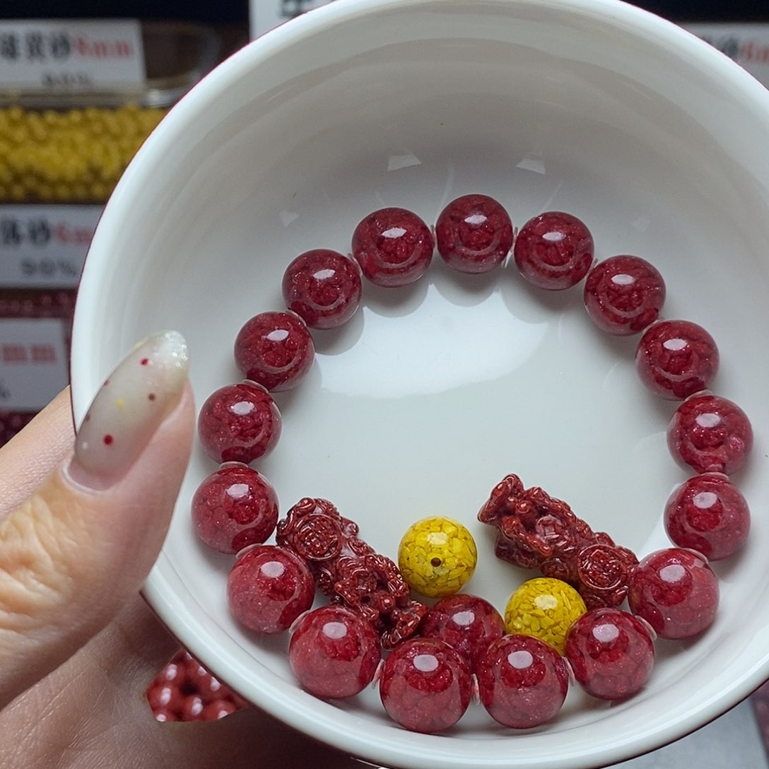 天然辰砂S****狼玉化12