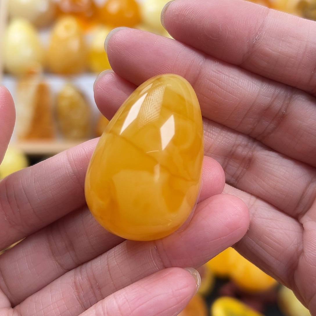 蜜蜡颈饰未镶嵌馨**?蜜蜡14g