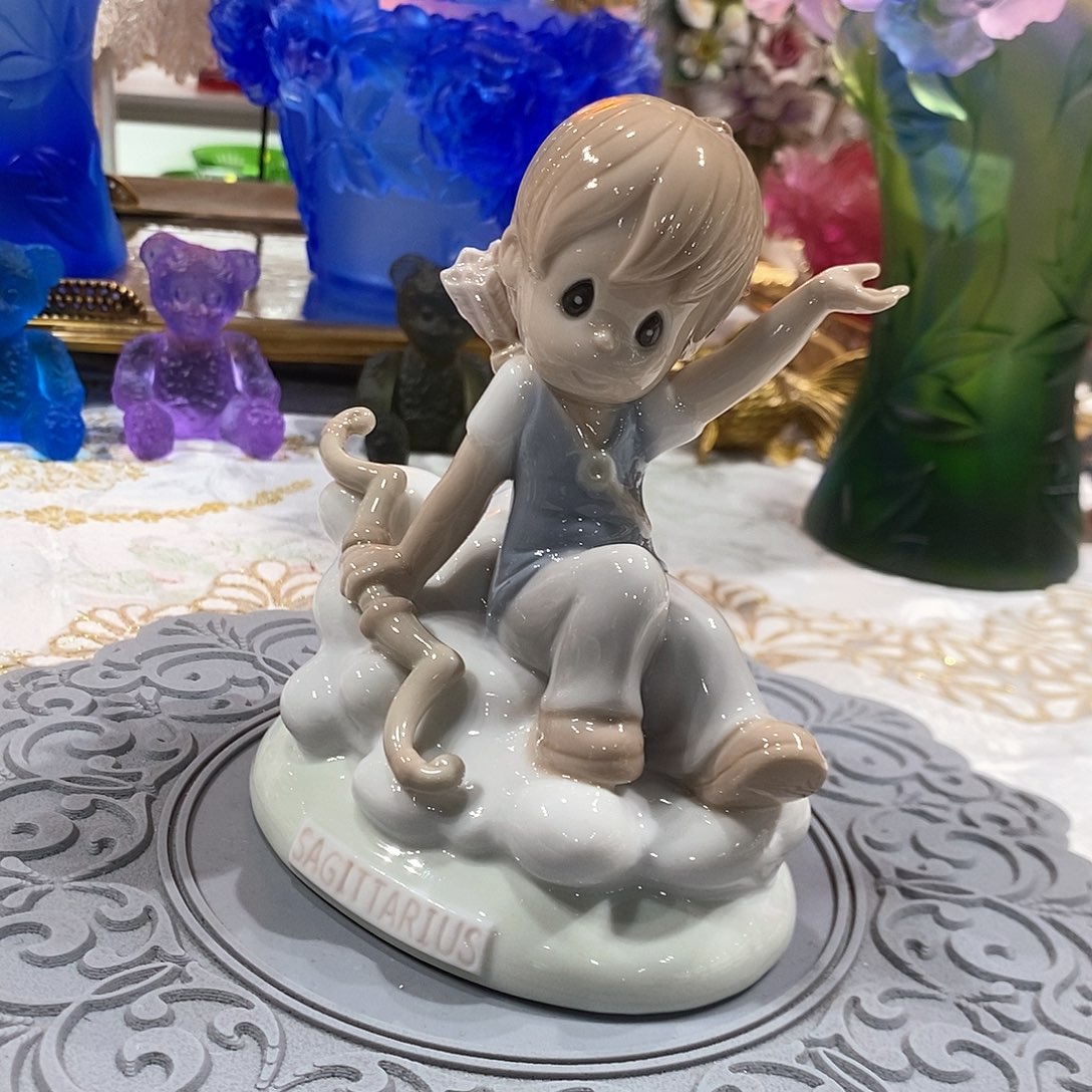 摆件2037svv射手座瓷偶摆件