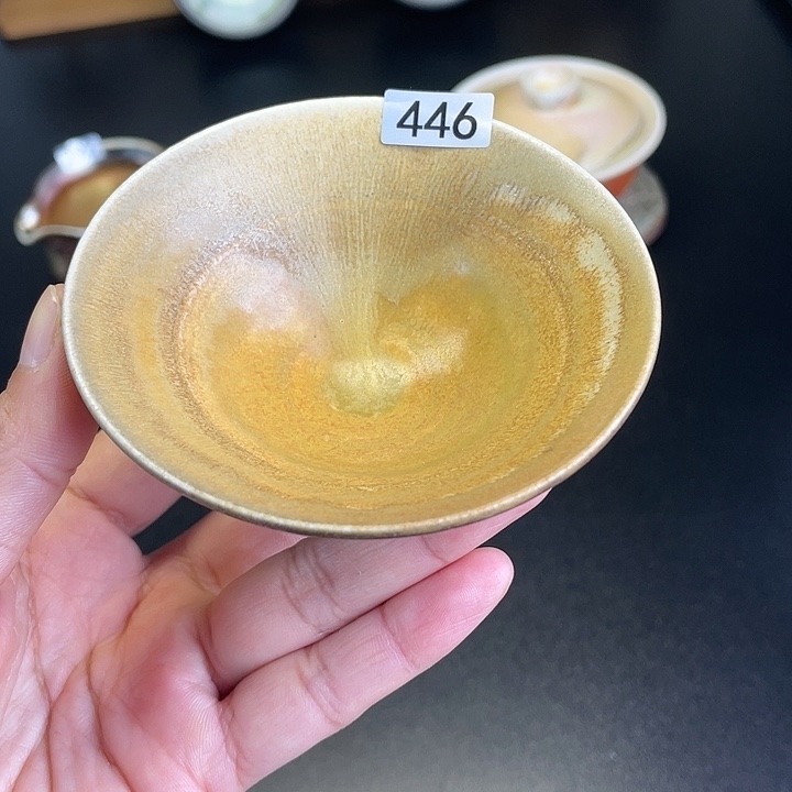 燃薪柴烧茶器斗笠杯