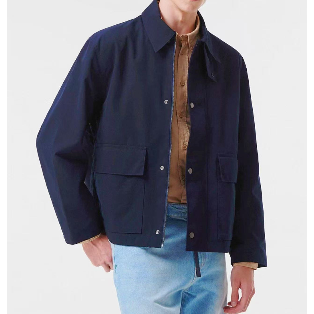 1171-男士微阔工装夹克