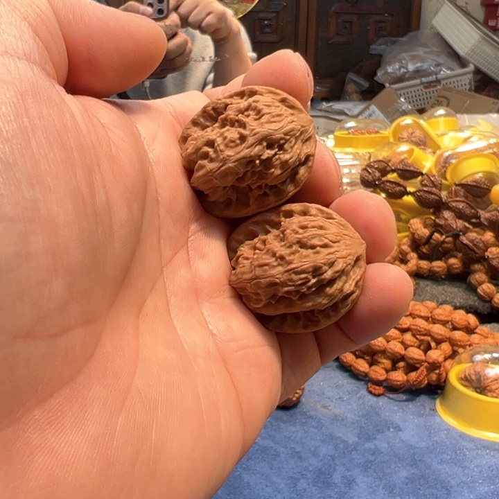 文玩核桃把件全品野狼