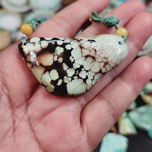 绿松石吊坠(不含链)未镶嵌