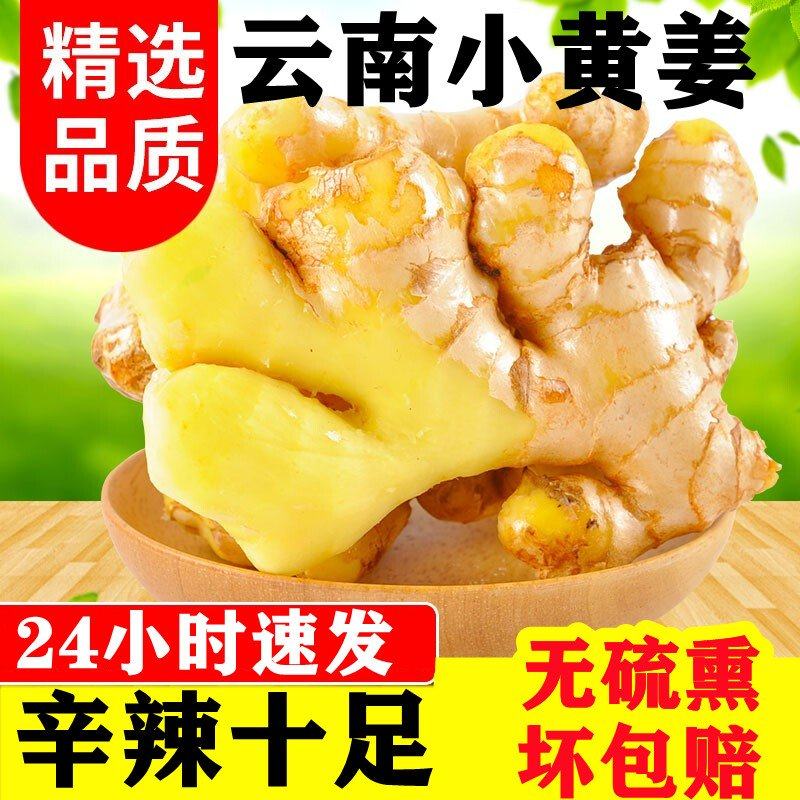 云南小黄姜新鲜现挖山地种植辛辣味浓